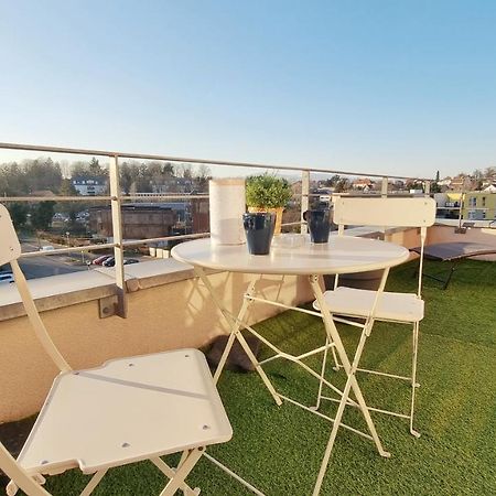 Le Smart - Parking - Terrasse - Wifi - Mulhouse - Relax Bnb Pfastatt Exterior foto